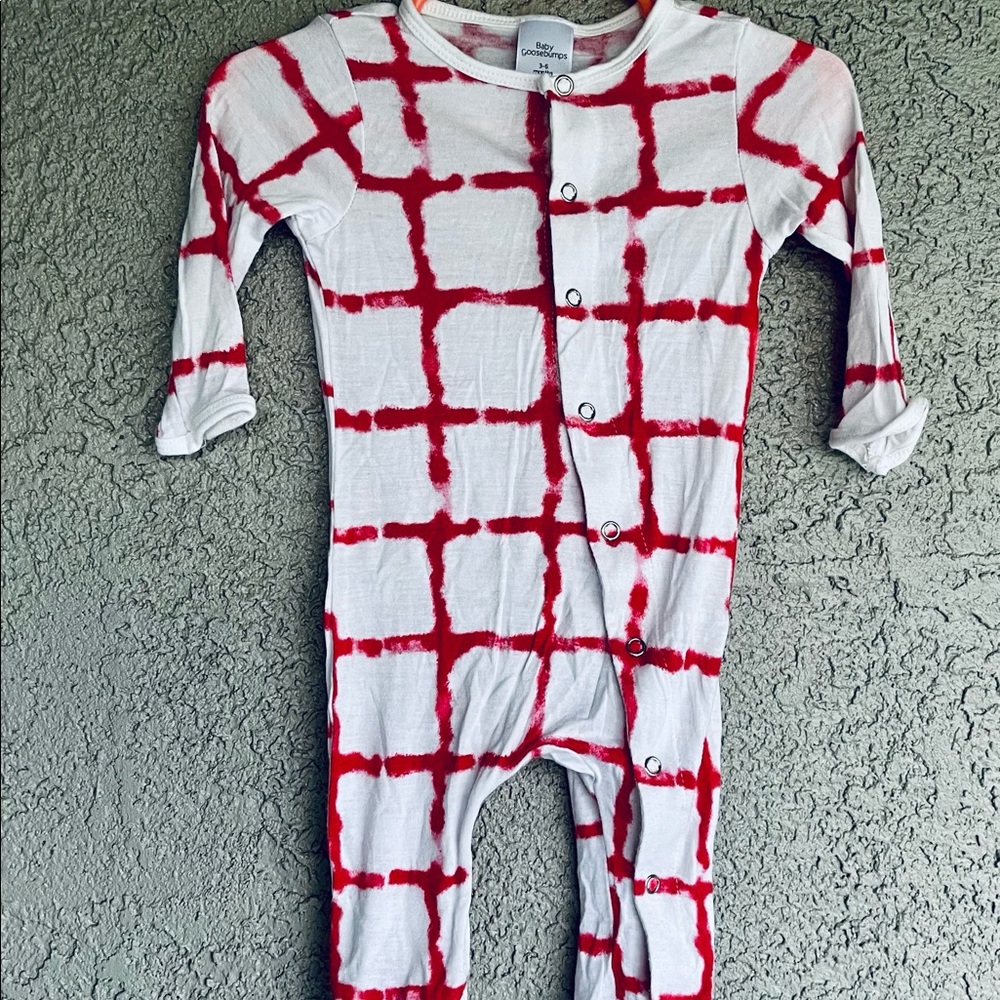 GUC 3-6M baby Goosebumps Green One piece Snap